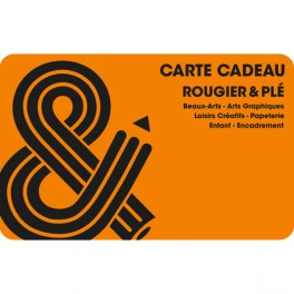 carte cadeau orange