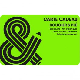 carte cadeau verte