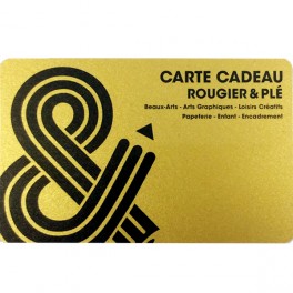 carte cadeau or