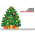 Carte cadeau électronique Sapin de Noël