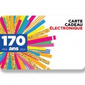 170 ans Glitter - Carte cadeau électronique