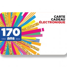 170 ans Glitter - Carte cadeau électronique